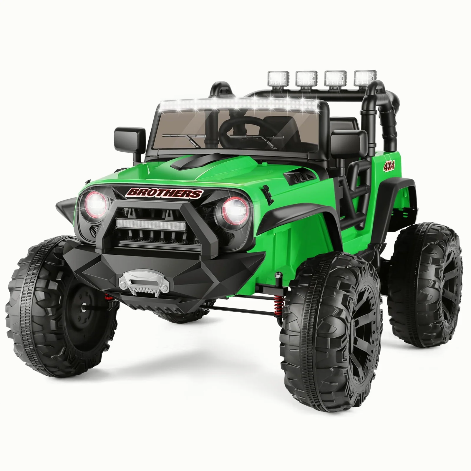 12V 24V Electric Kids Ride-On 4-Wheeler ATV Jeep Truck Toy Car with MP3 for Toddlers - Image 23