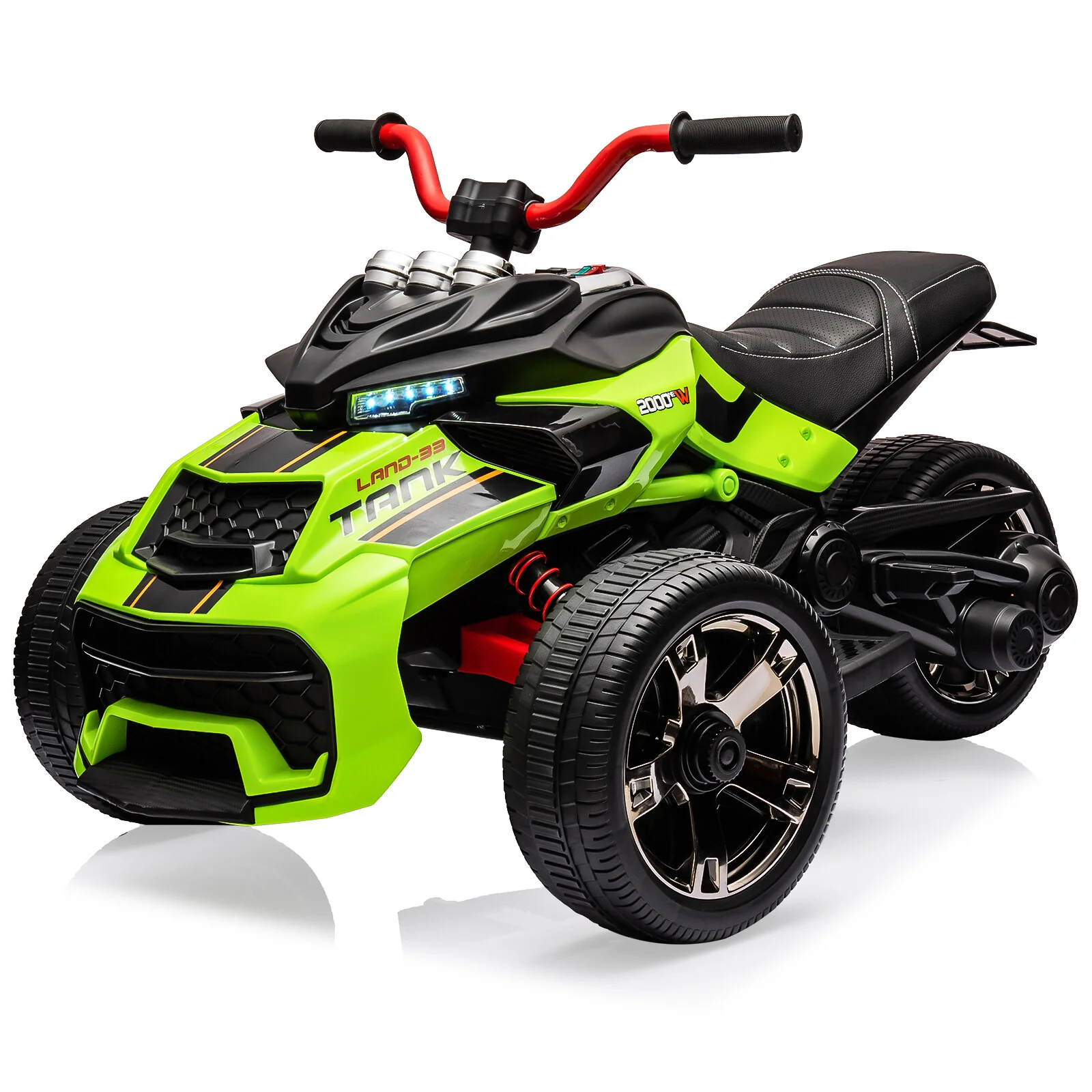 12V 3-Wheeler Ride-On Electric ATV Motorcycle Battery-Powered Vehicle - Image 21