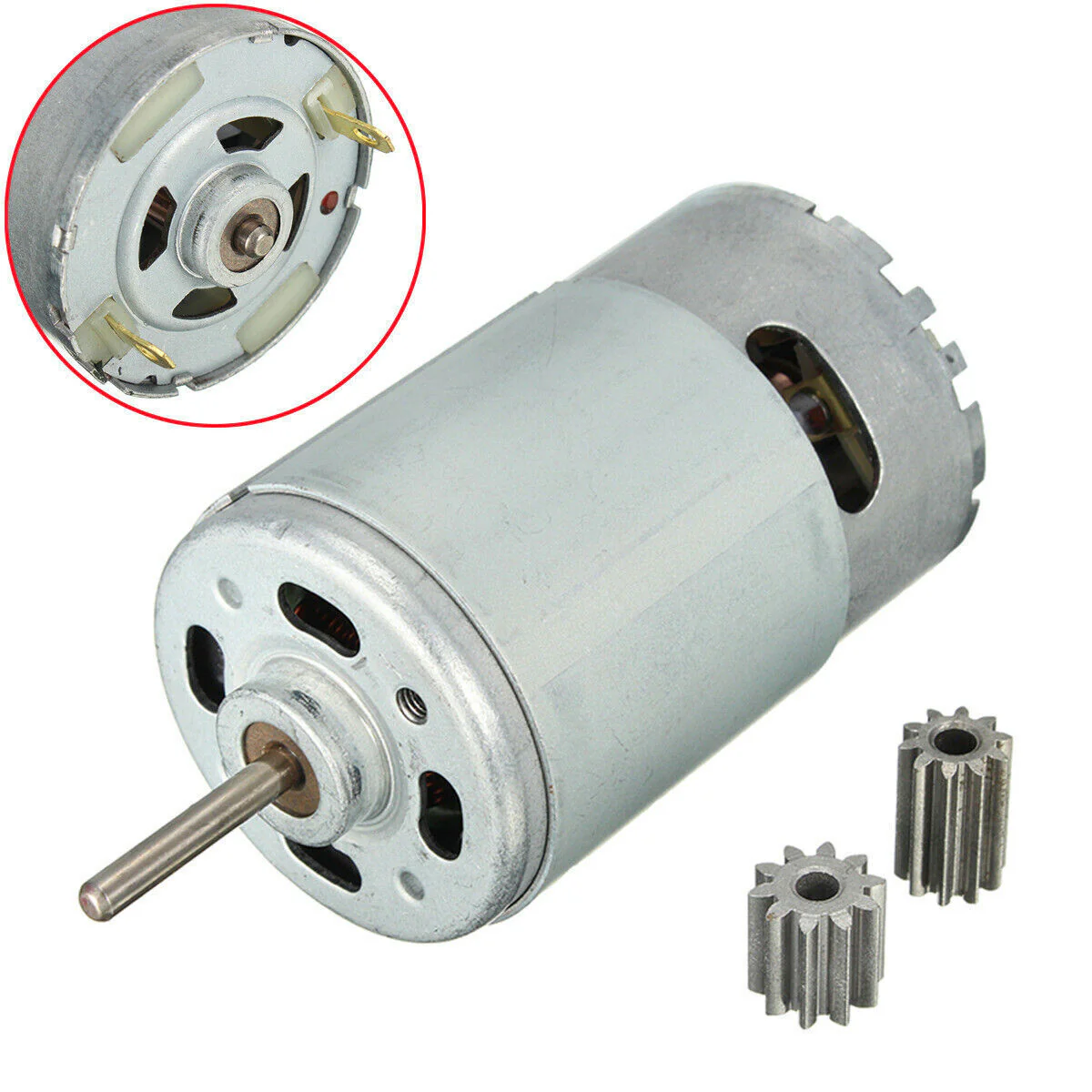 12V 30000RPM Electric Motor Gearbox with 2 Gears for Kids Ride-On Car Toy Parts - Image 8