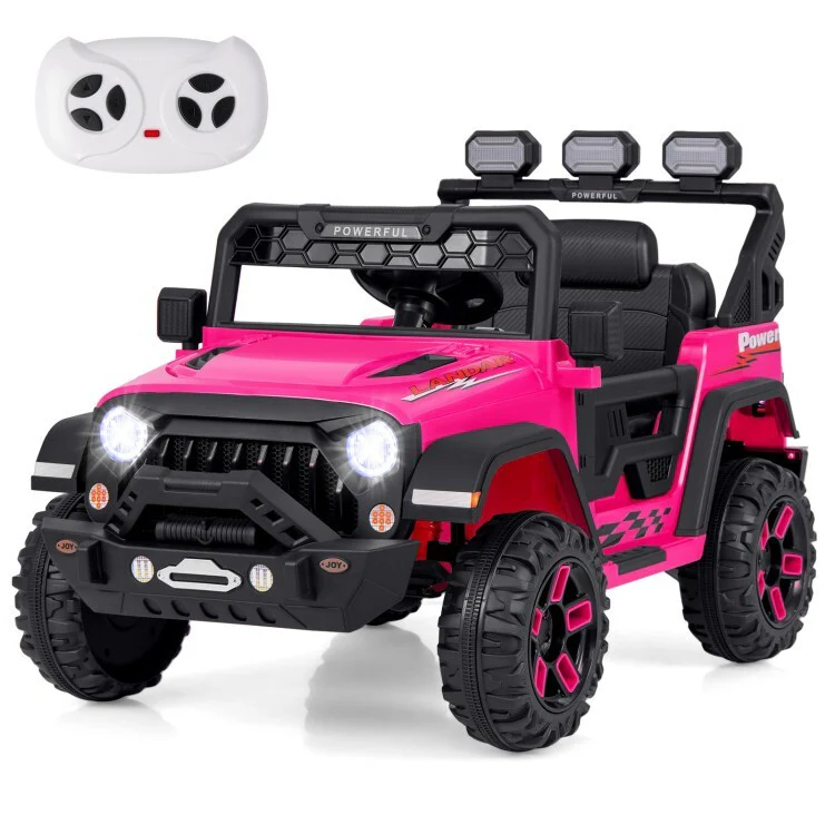 12V 4.5AH Battery Electric Kids Ride-On Truck Toy with 2.4G Remote Control and 3 Speeds