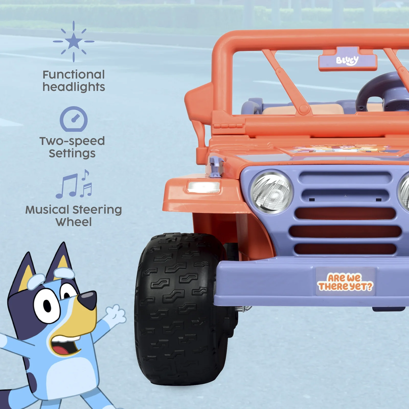 12V Battery-Powered 4-Wheeler Ride-On Car for Kids with Sound Effects, Ages 3+ - Image 2