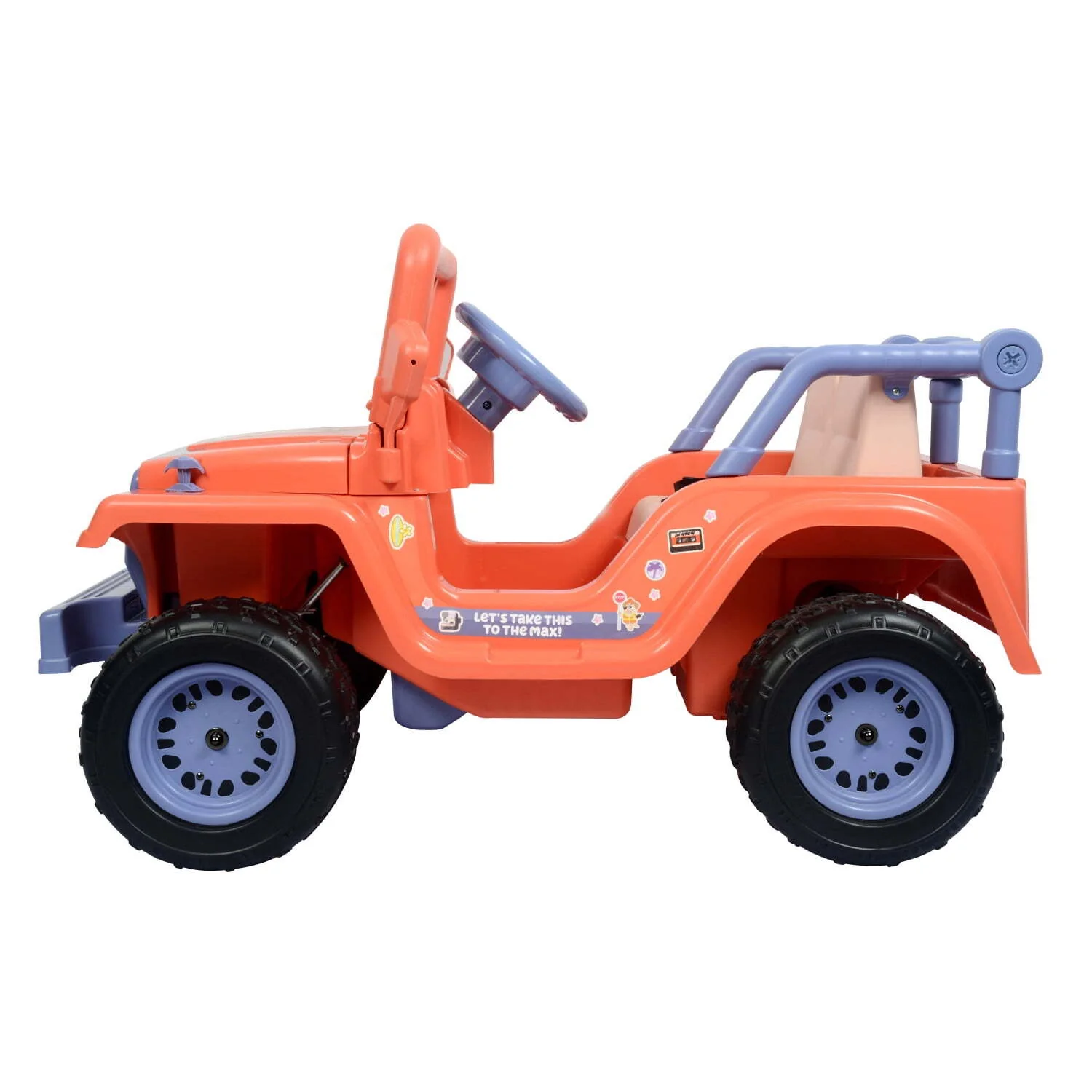 12V Battery-Powered 4x4 Kids Ride-On Jeep Bronco with Sounds and 4-Wheeler Design - Image 6