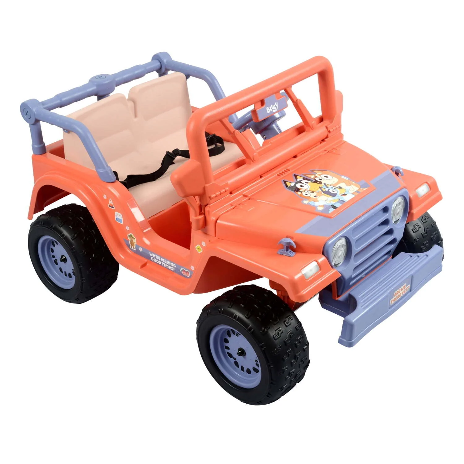 12V Battery-Powered 4x4 Kids Ride-On Jeep Bronco with Sounds and 4-Wheeler Design - Image 8