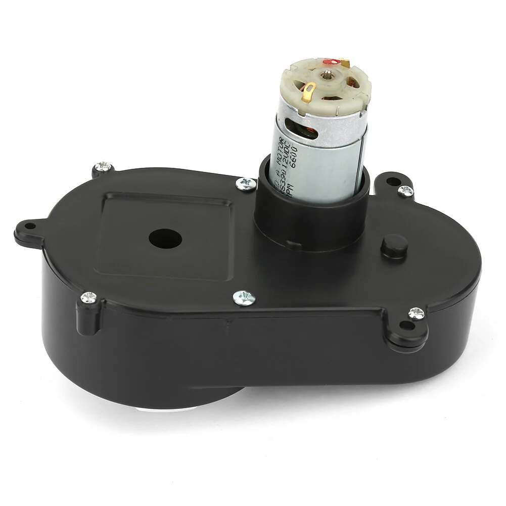12V 5600RPM RS390 Electric Motor with Steering Gearbox for Toy Car - Image 5