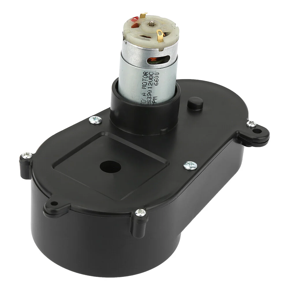 12V 5600RPM RS390 Electric Motor with Steering Gearbox for Toy Car - Image 7
