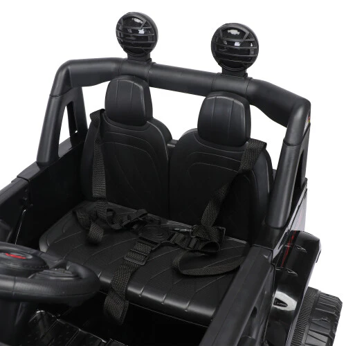 12V 7A Kids Electric Ride-On Car with Power Wheels, Lights, and 2.4G Remote Control - Image 20