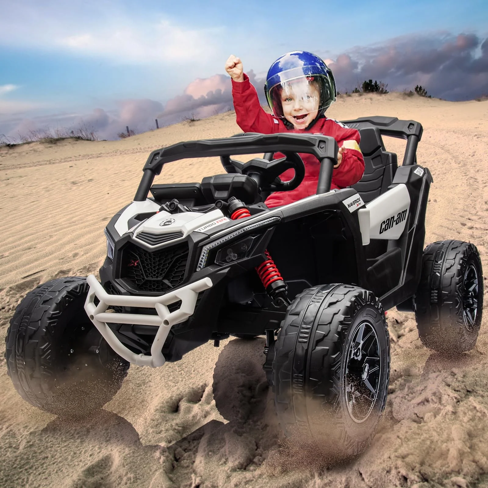 12V 7AH Electric Kids 4WD Off-Road Ride-On UTV Car with Remote Control for Boys and Girls - Image 24