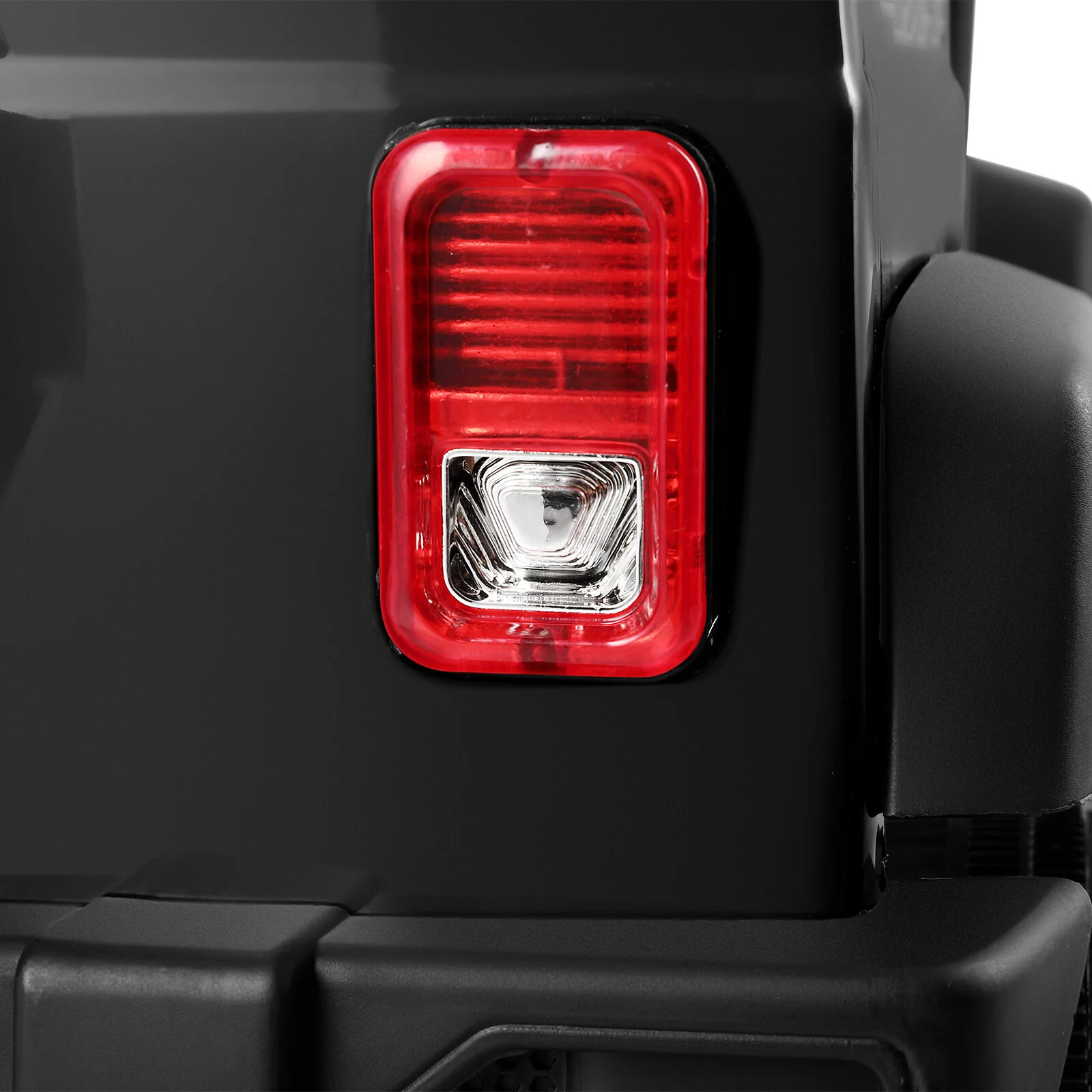 12V Black Kids Ride-On Truck Car Toy with MP3, LED Lights, RC Controller, and Battery Cover - Image 24