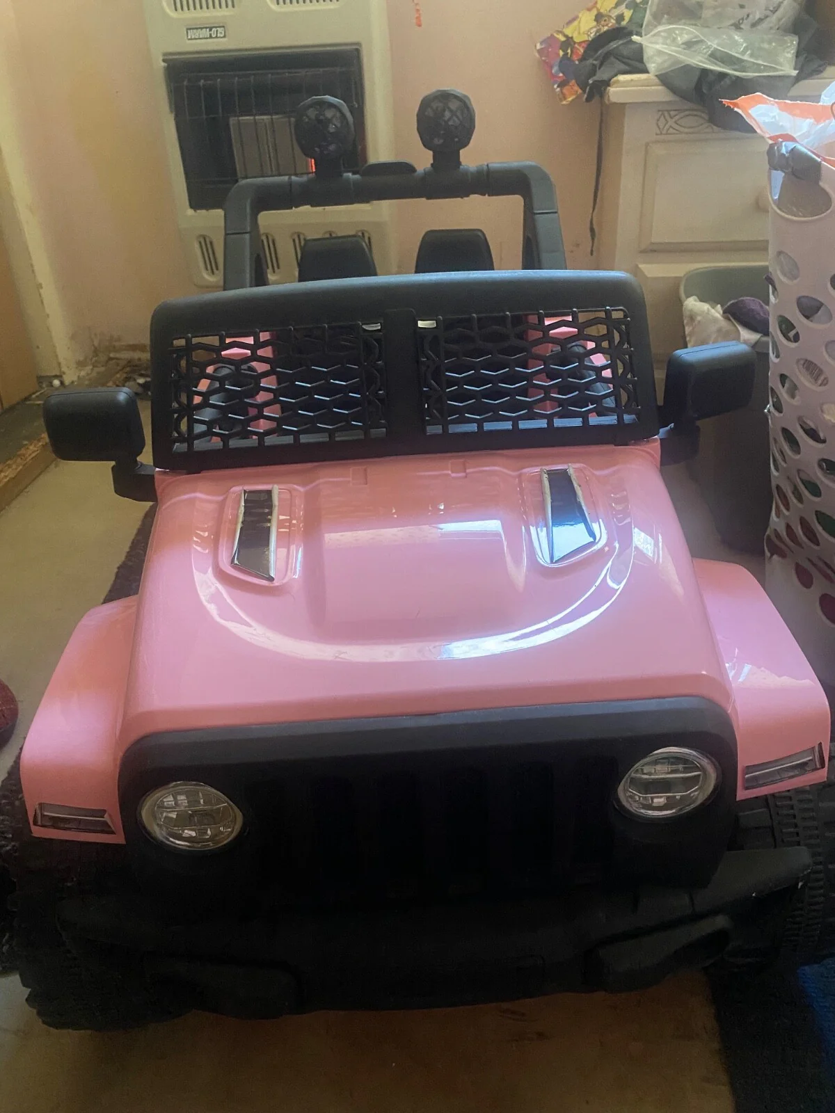 12V Battery Powered Pink Toy Car - Image 2