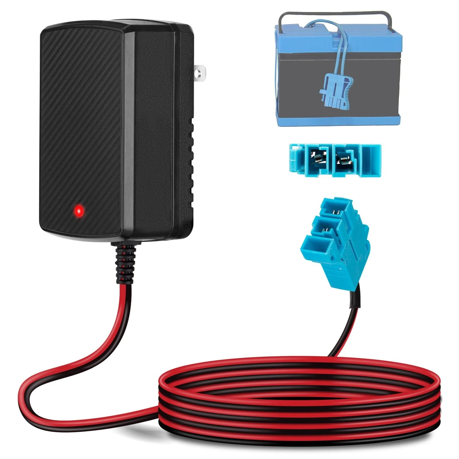 12V Charger for Children’s Electric Ride-On Cars, Peg-Perego, Gators, Polaris - Image 2