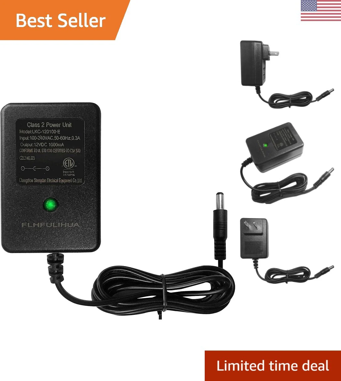 12V Battery Charger for Kids Ride-On Toys and Electric Cars – Universal Compatibility