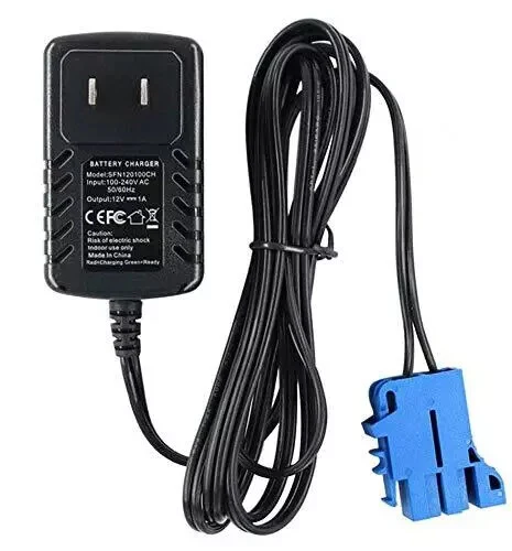 12V Battery and Charger for Peg Perego Ground Force Tractor and John Deere Gator XUV