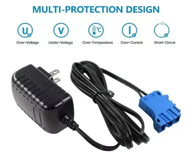 12V Battery and Charger for Peg Perego Ground Force Tractor and John Deere Gator XUV - Image 5