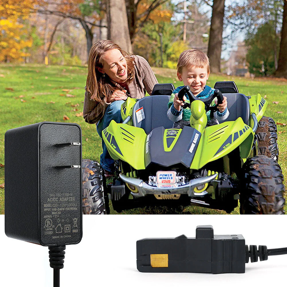 12V Battery Charger for Power Wheels Toy Vehicles Model 00801-0638 - Image 5