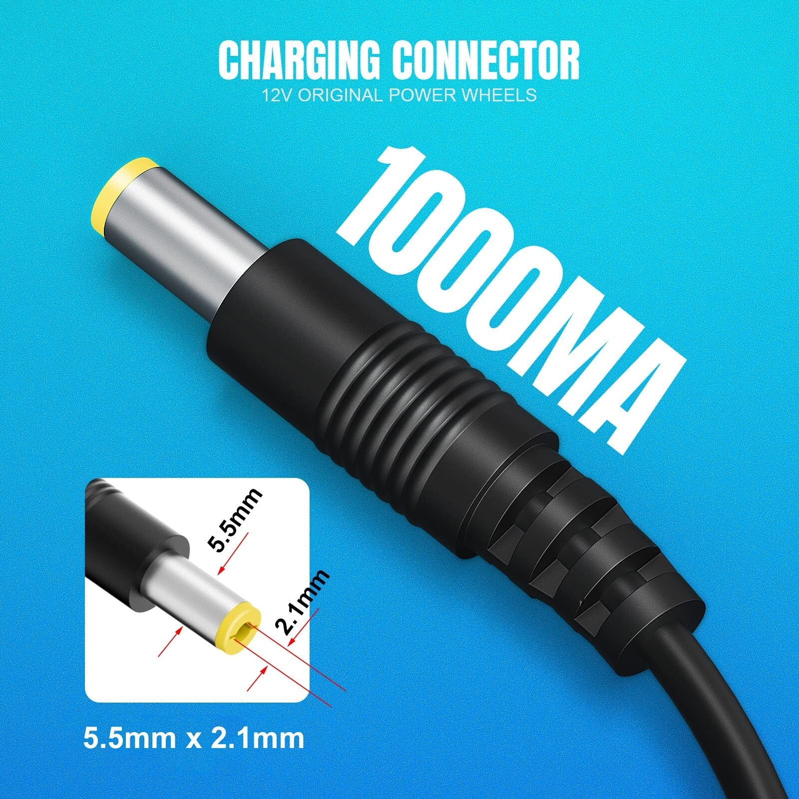 12V Rechargeable Battery and Charger for Kids Ride-On Toys and Cars - Image 3
