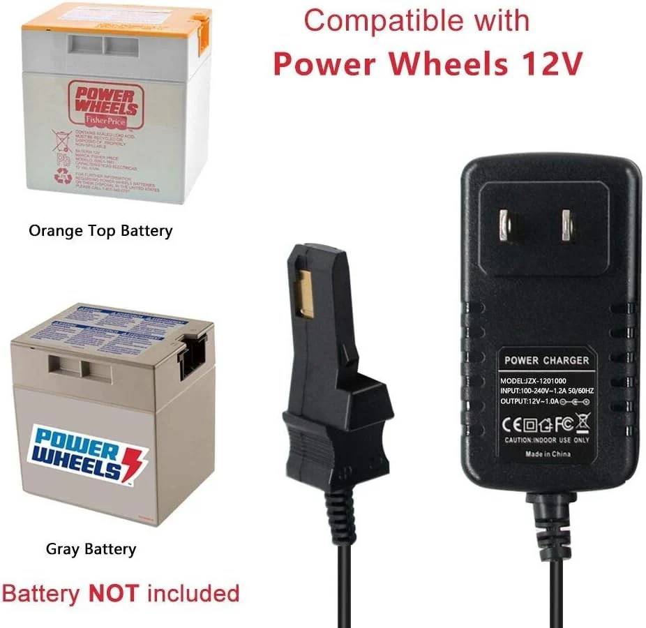 12V Battery Charger Replacement for Power Wheels Safe and Reliable Power Source - Image 4
