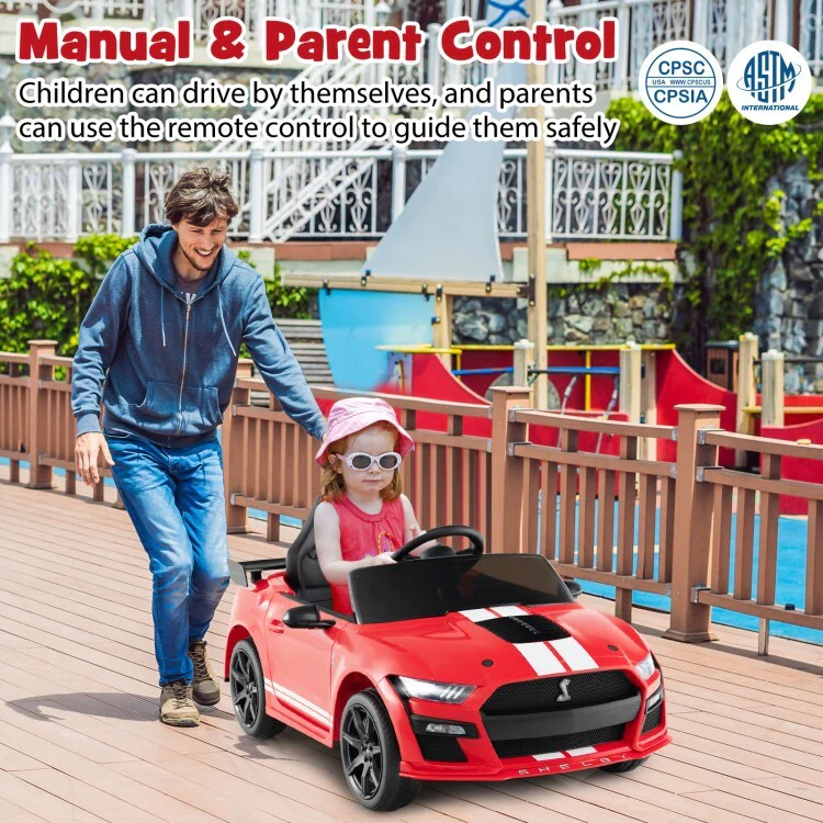 12V Battery Powered Kids Ride-On Electric Car with Remote Control - Image 2