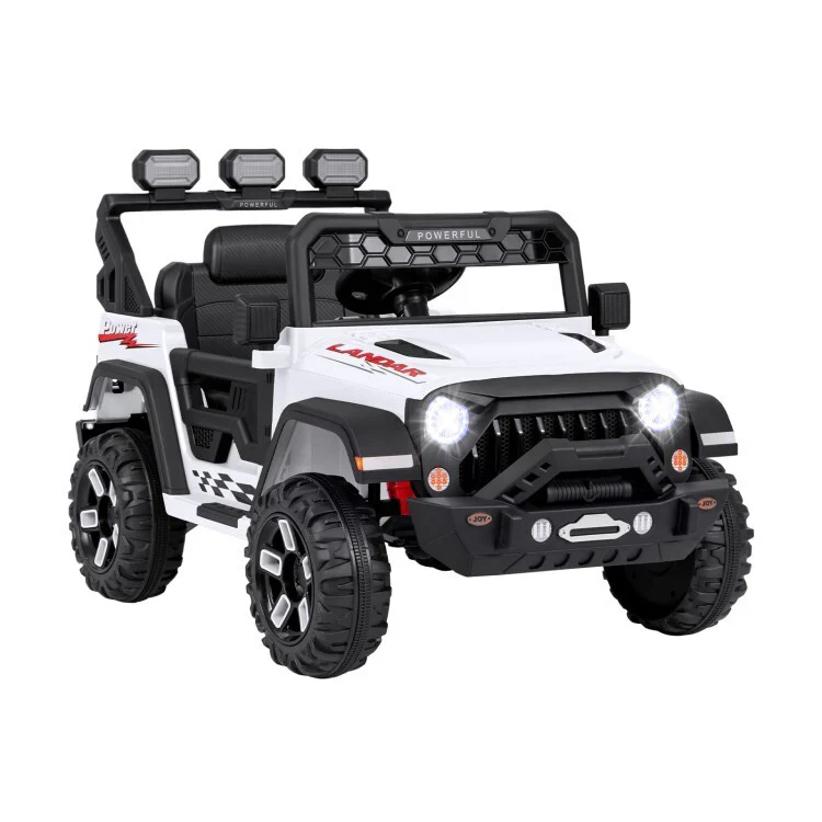 12V Electric Kids Ride-On Truck Car with Remote Control, Battery Display, and Music