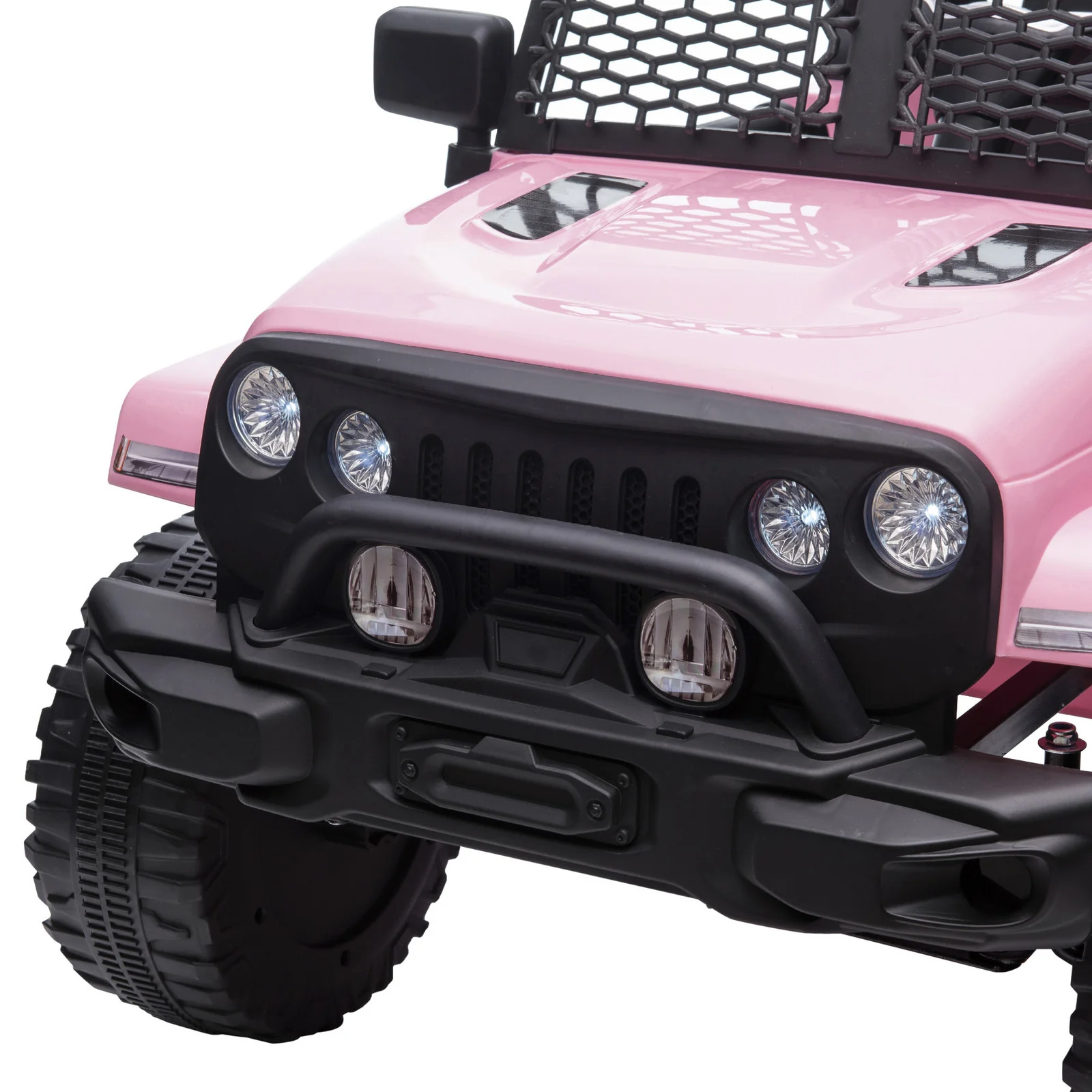 12V Battery Electric Kids Ride-On Off-Road Truck Toy with Manual and Parent Remote Control - Image 11