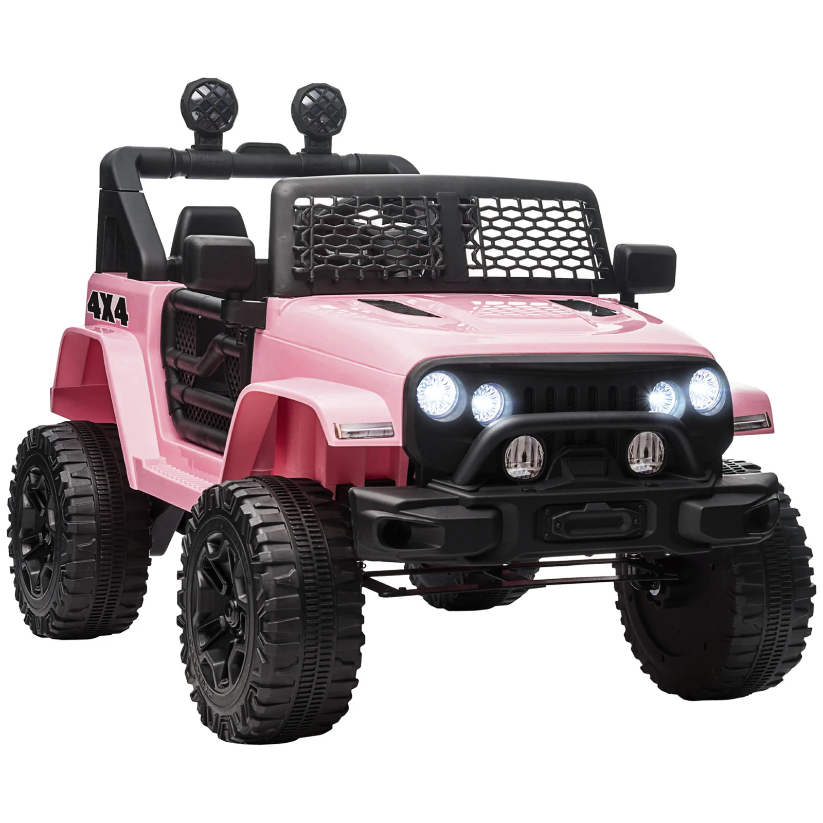 12V Battery Electric Kids Ride-On Off-Road Truck Toy with Manual and Parent Remote Control - Image 12