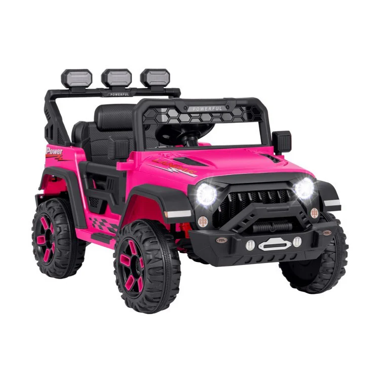 12V Battery-Powered Electric Kids Ride-On Truck Car with Remote Control and Music - Image 4