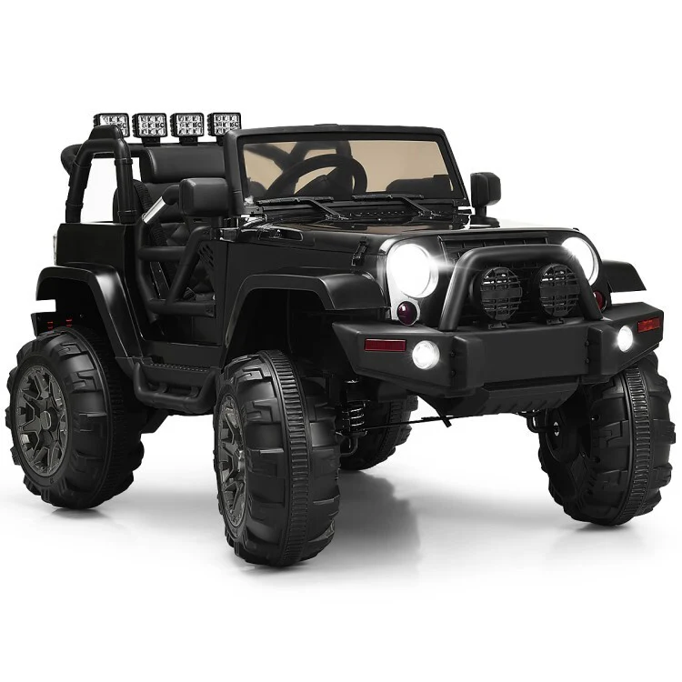 12V Battery-Powered Electric Kids Ride-On Truck with Portable Handle and Remote Control - Image 13