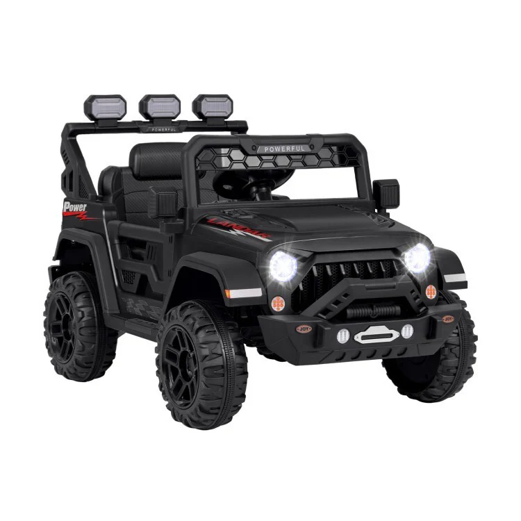 12V Battery Powered Kids Electric Ride-On Truck with Remote Control, Power Display, and 3-Speed Settings - Image 2