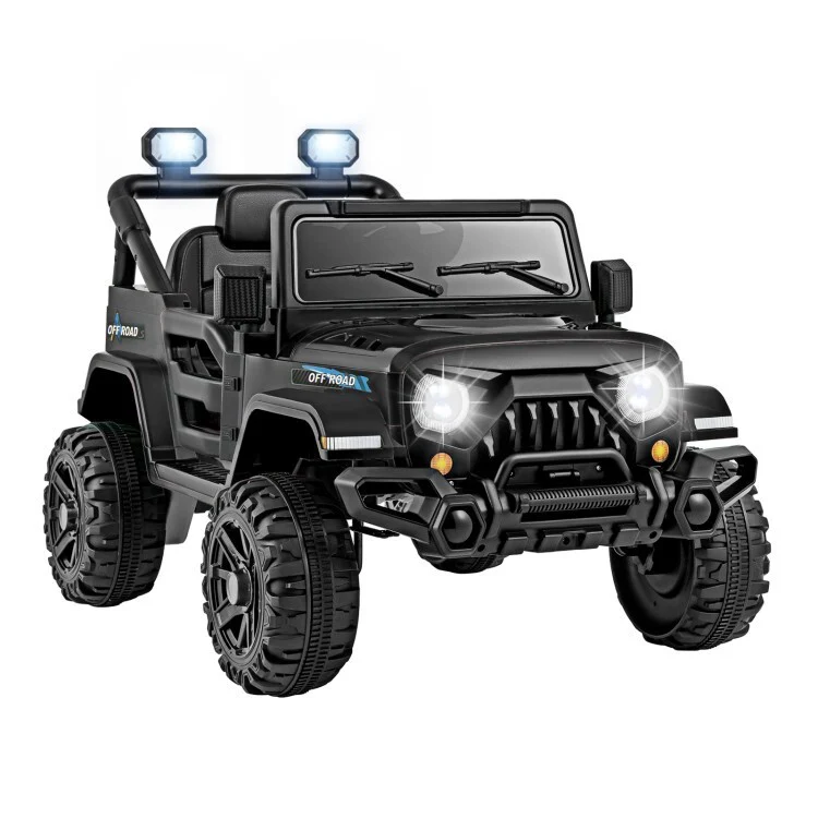 12V Battery-Powered Kids Electric Ride-On Truck Car with Remote Control, Wheels & 3 Speed Settings - Image 5