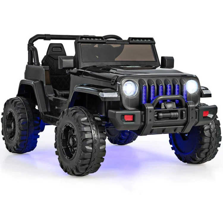 12V Battery Powered Kids Ride-On Jeep Car Toy with Two Driving Modes and 2.4G Remote Control - Image 11