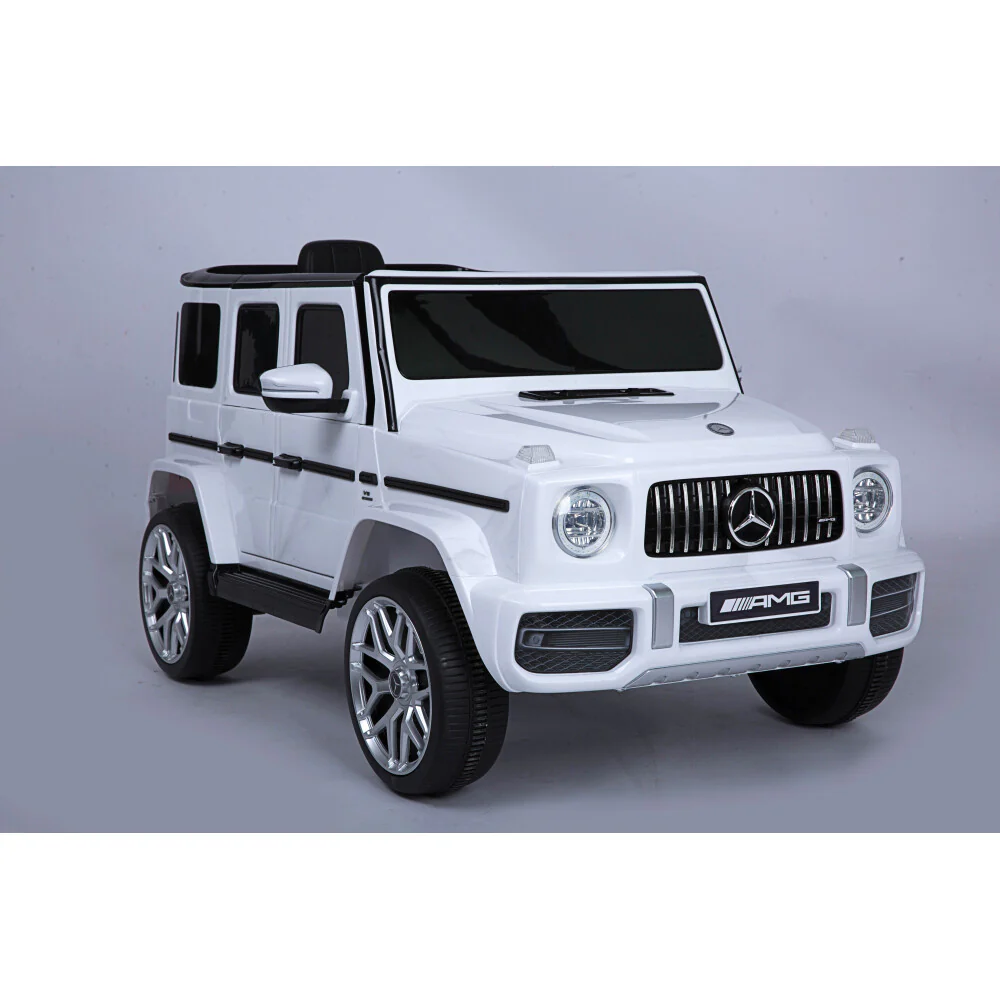 12V Licensed Mercedes G63 Kids Ride-On Car Toy with 2.4G Remote Control and Rechargeable Battery - Image 12