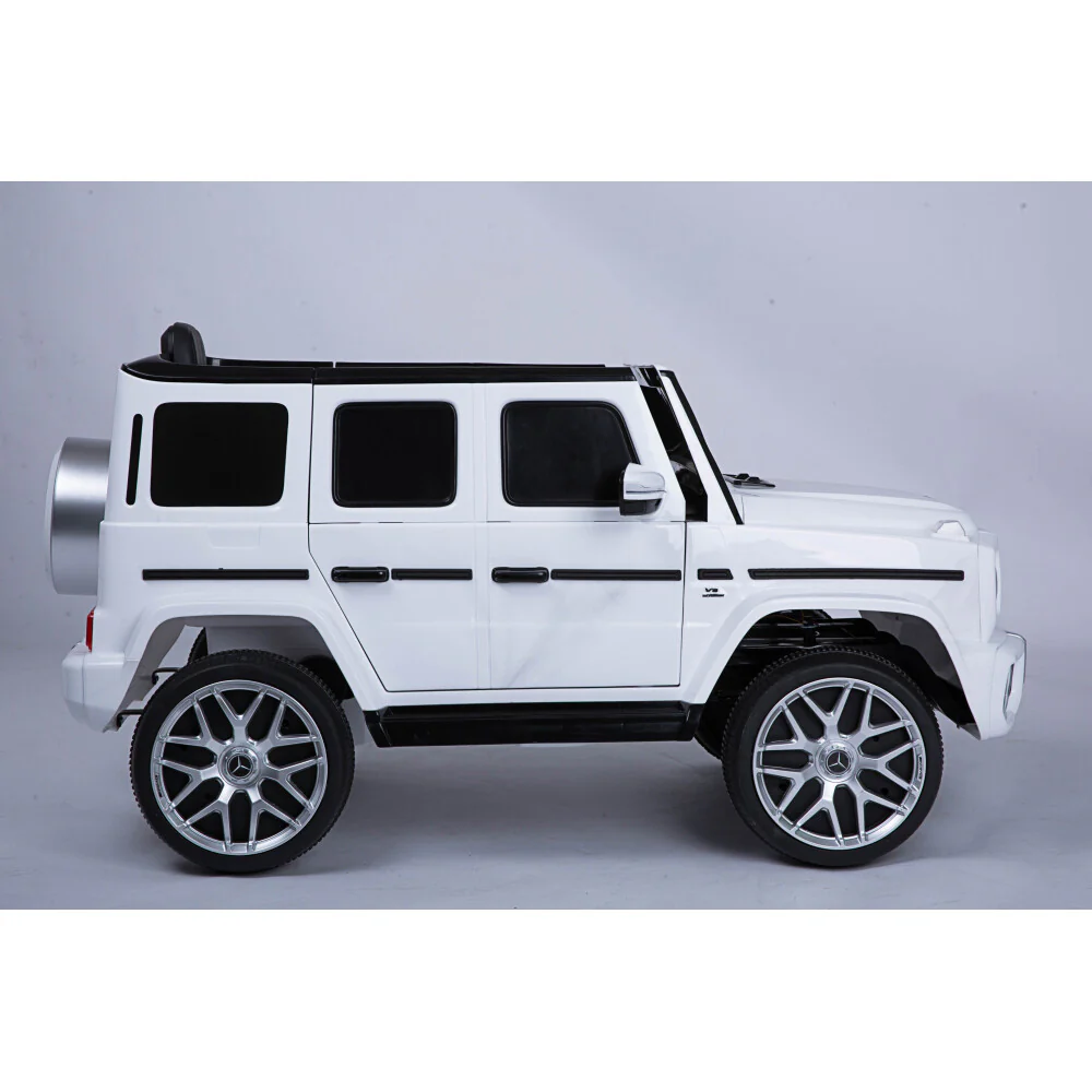 12V Licensed Mercedes G63 Kids Ride-On Car Toy with 2.4G Remote Control and Rechargeable Battery - Image 27