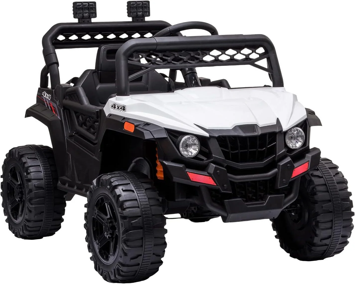 12V Electric Kids Ride-On Jeep 2-Seater with Battery Power, Safety Features, MP3, and LED Lights - Image 2