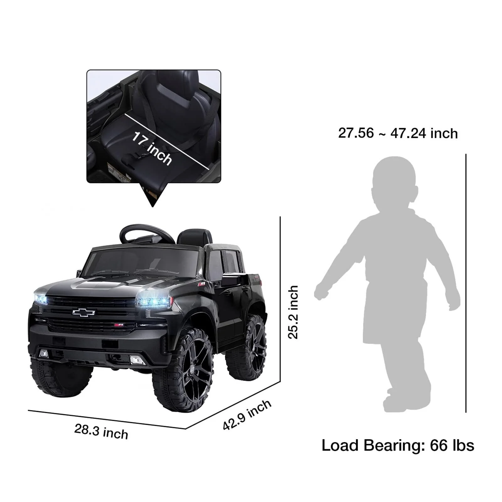 12V Battery Powered Electric Car for Kids with Remote Control - Image 8