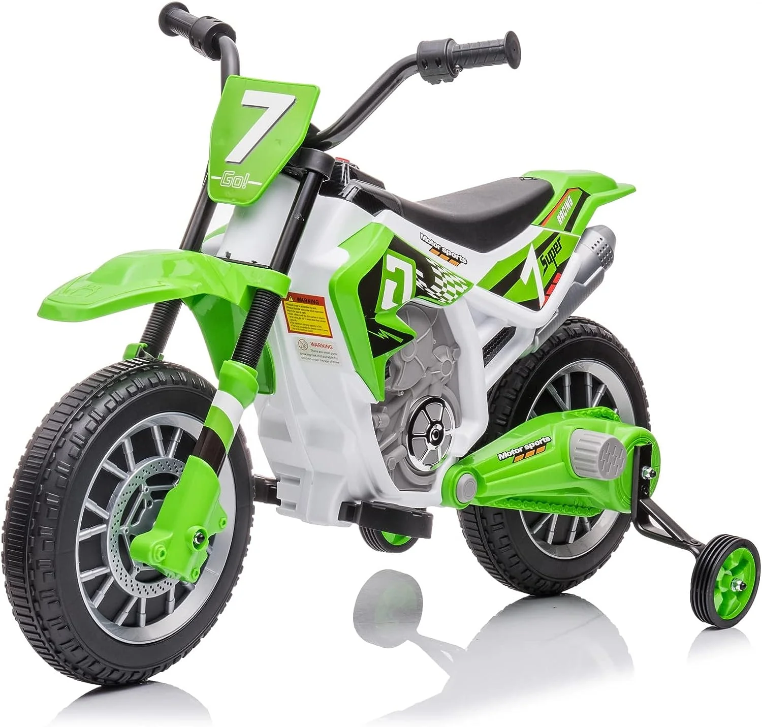 12V Battery Powered Electric Dirt Bike for Kids - The Perfect Ride-On Motorcycle for Young Riders! - Image 9