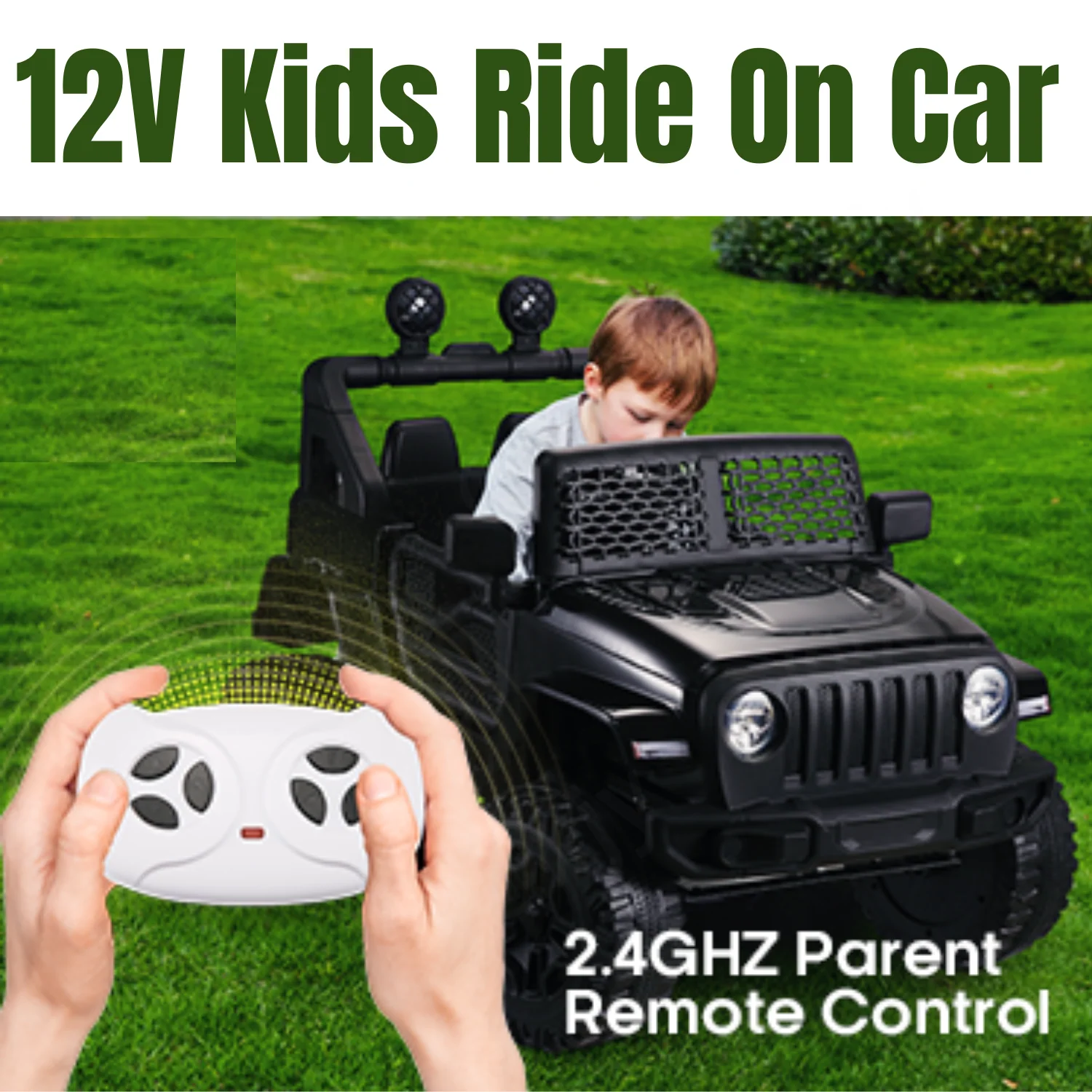 12V Battery Powered Electric Ride On Car with Remote Control and MP3 Player - Image 13
