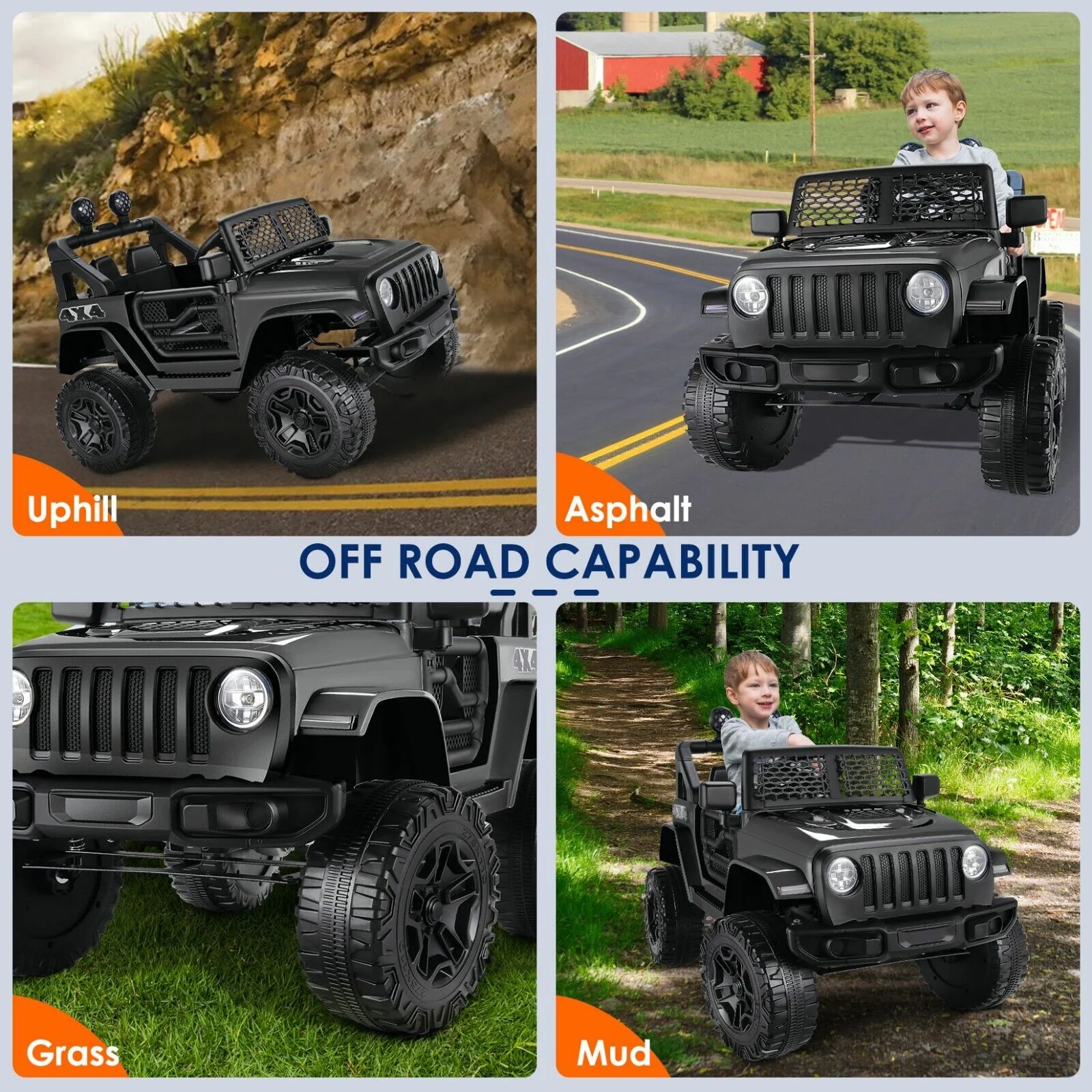 12V Battery Powered Electric Ride On Car with Remote Control and MP3 Player - Image 33