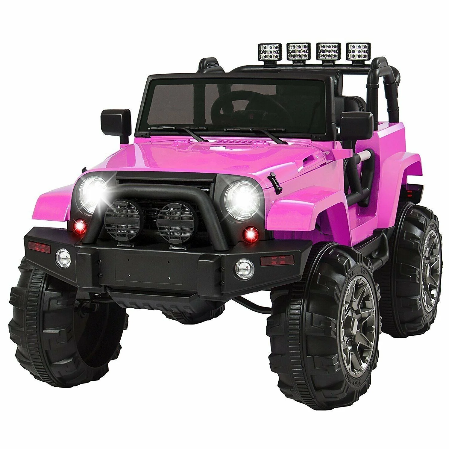 12V Battery Powered Jeep Toddler Ride On Toy with Remote Control and Lights - Image 10