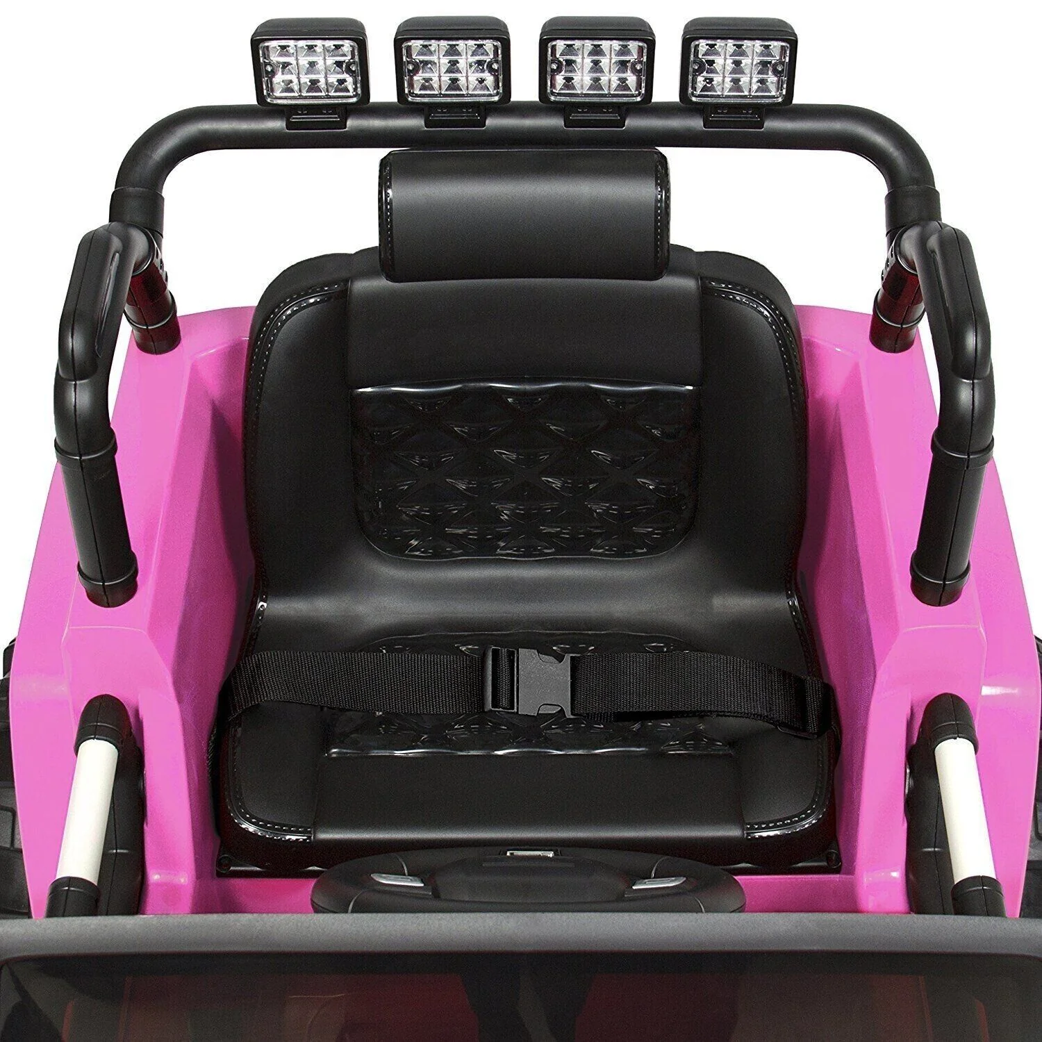 12V Battery Powered Jeep Toddler Ride On Toy with Remote Control and Lights - Image 4