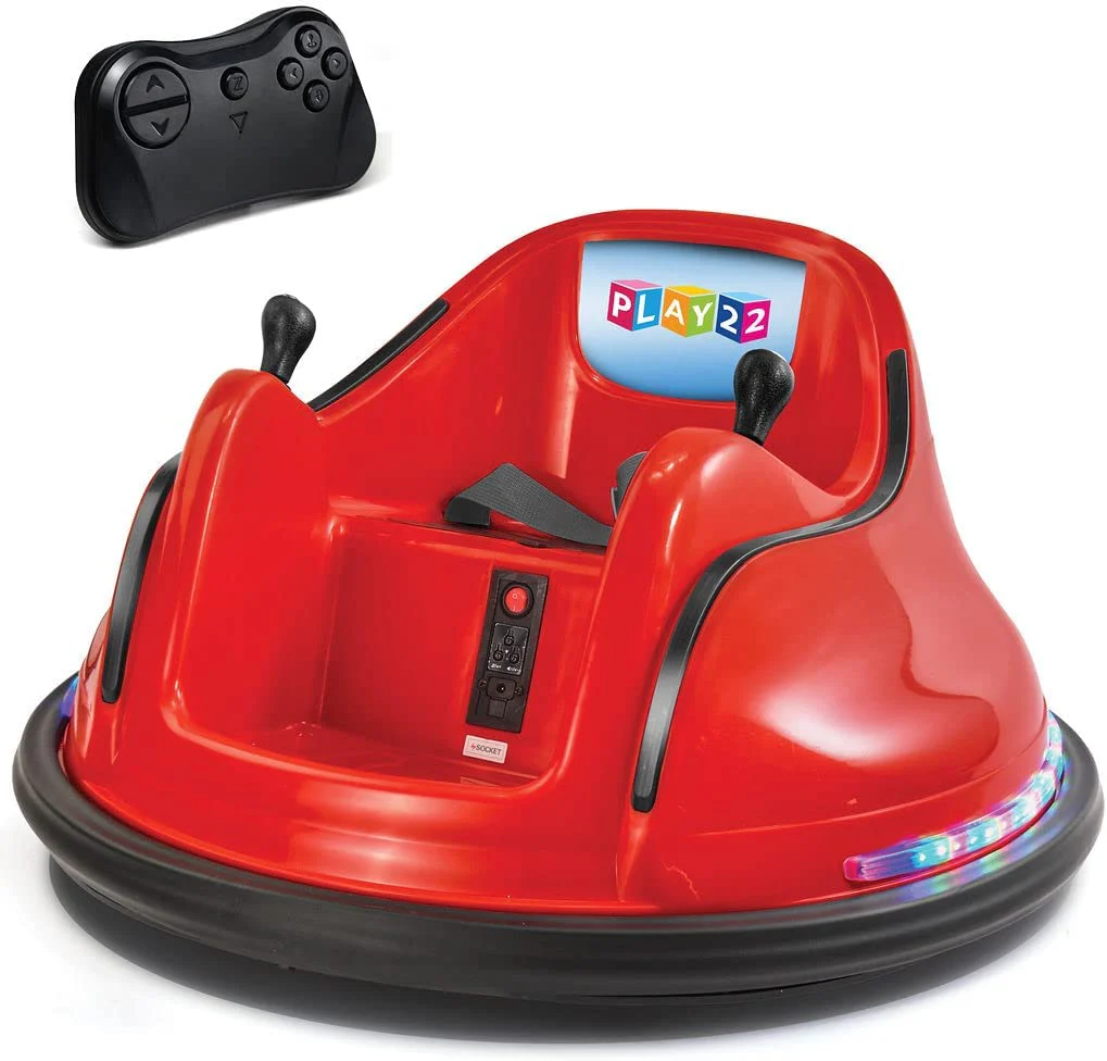 12V Battery-Powered Kids Bumper Car for Endless Fun! - Image 2