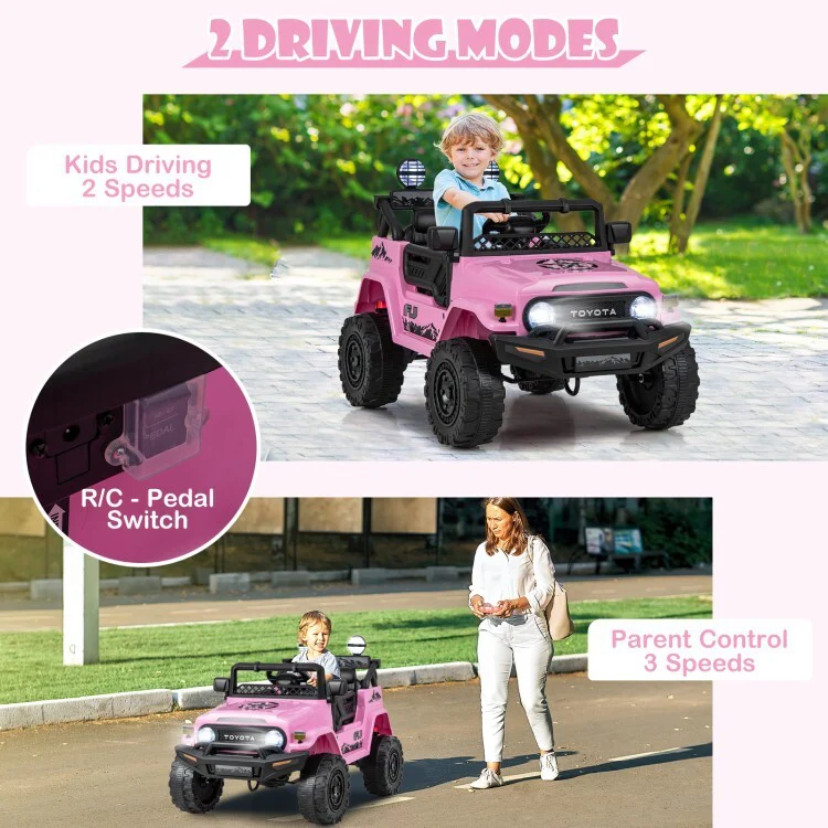 12V Battery Powered Kids Electric Car and Truck with Remote Control - Image 4