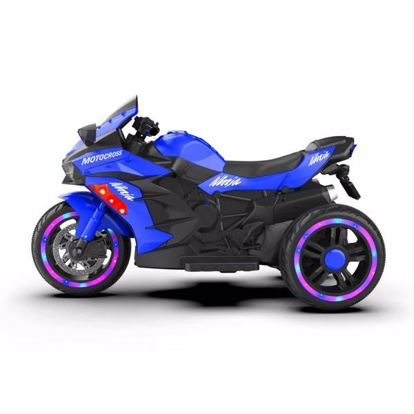 12V Battery Powered Kids Electric Motorbike with LED Light and Ride-On Motorcycle Design - Image 11