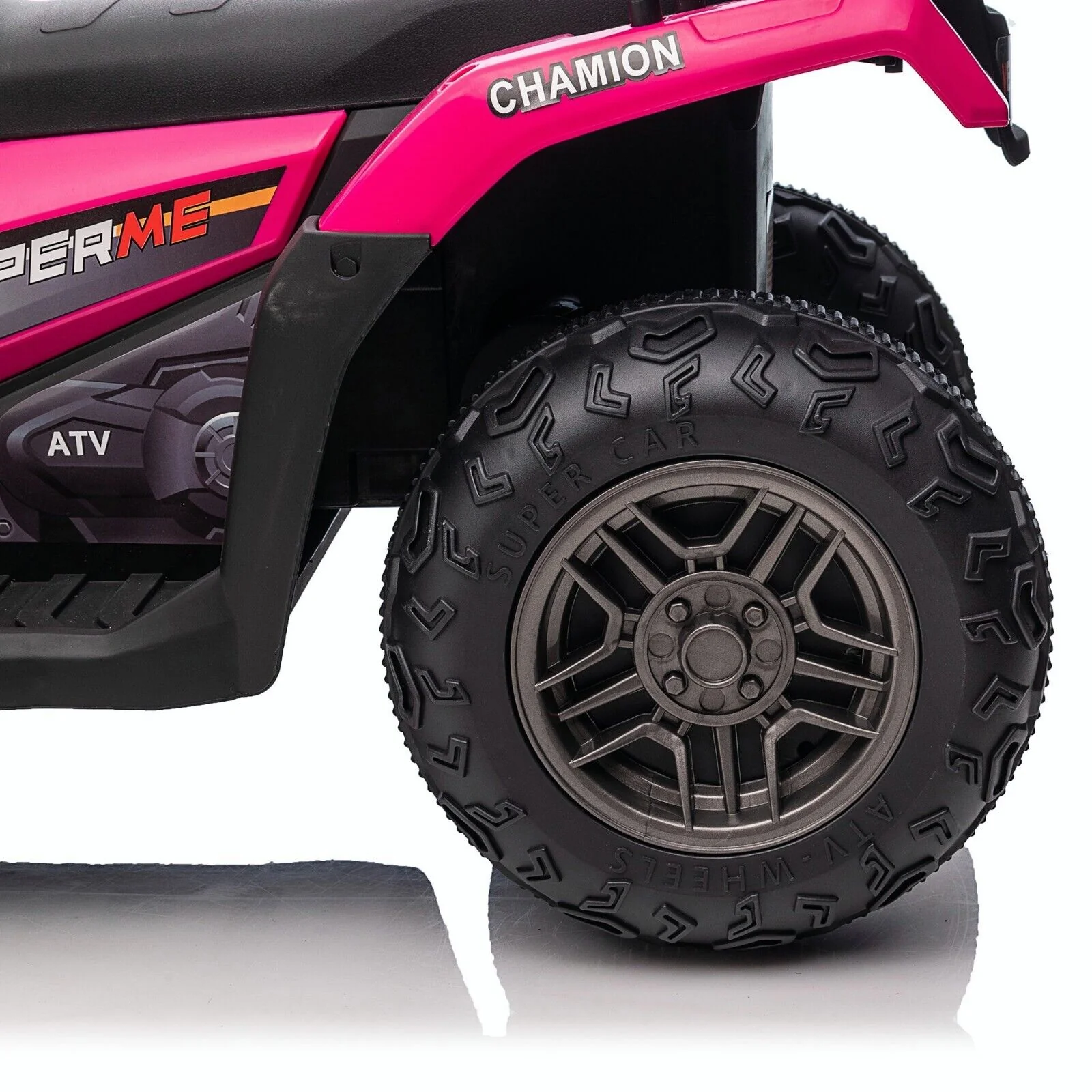 12V Battery Powered Kids Quad ATV Toy with LED Headlights - Image 14