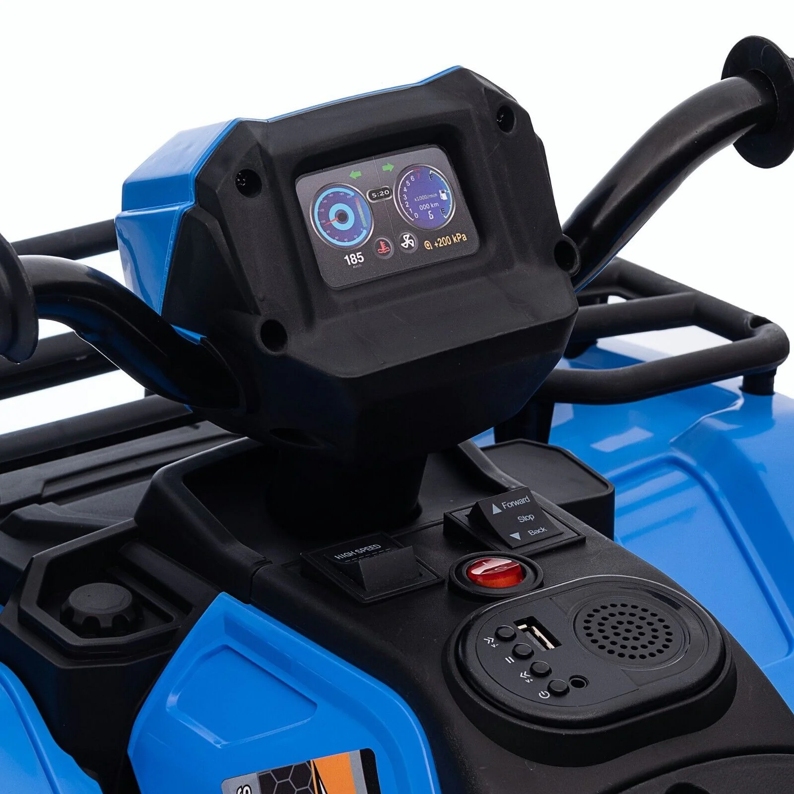 12V Battery Powered Kids Quad ATV Toy with LED Headlights - Image 52