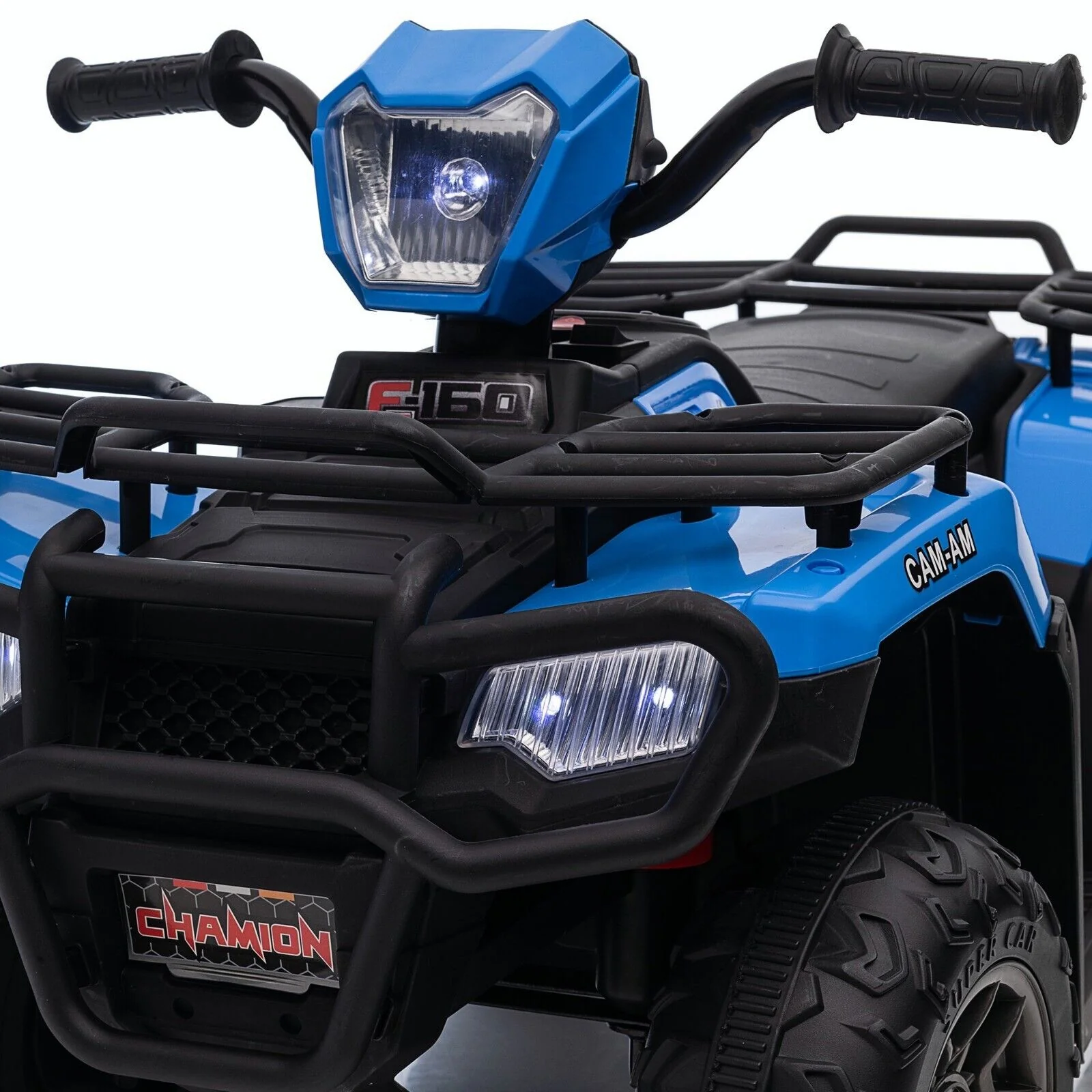 12V Battery Powered Kids Quad ATV Toy with LED Headlights - Image 54