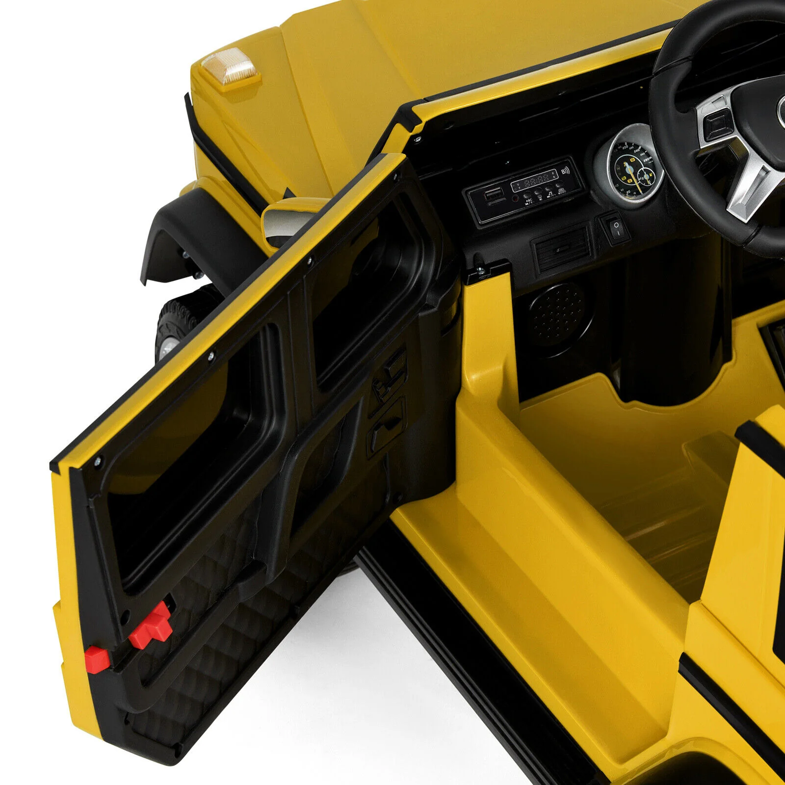 12V Battery-Powered Kids Ride-On Truck with LED Lights, Music, and Remote Control - Image 15