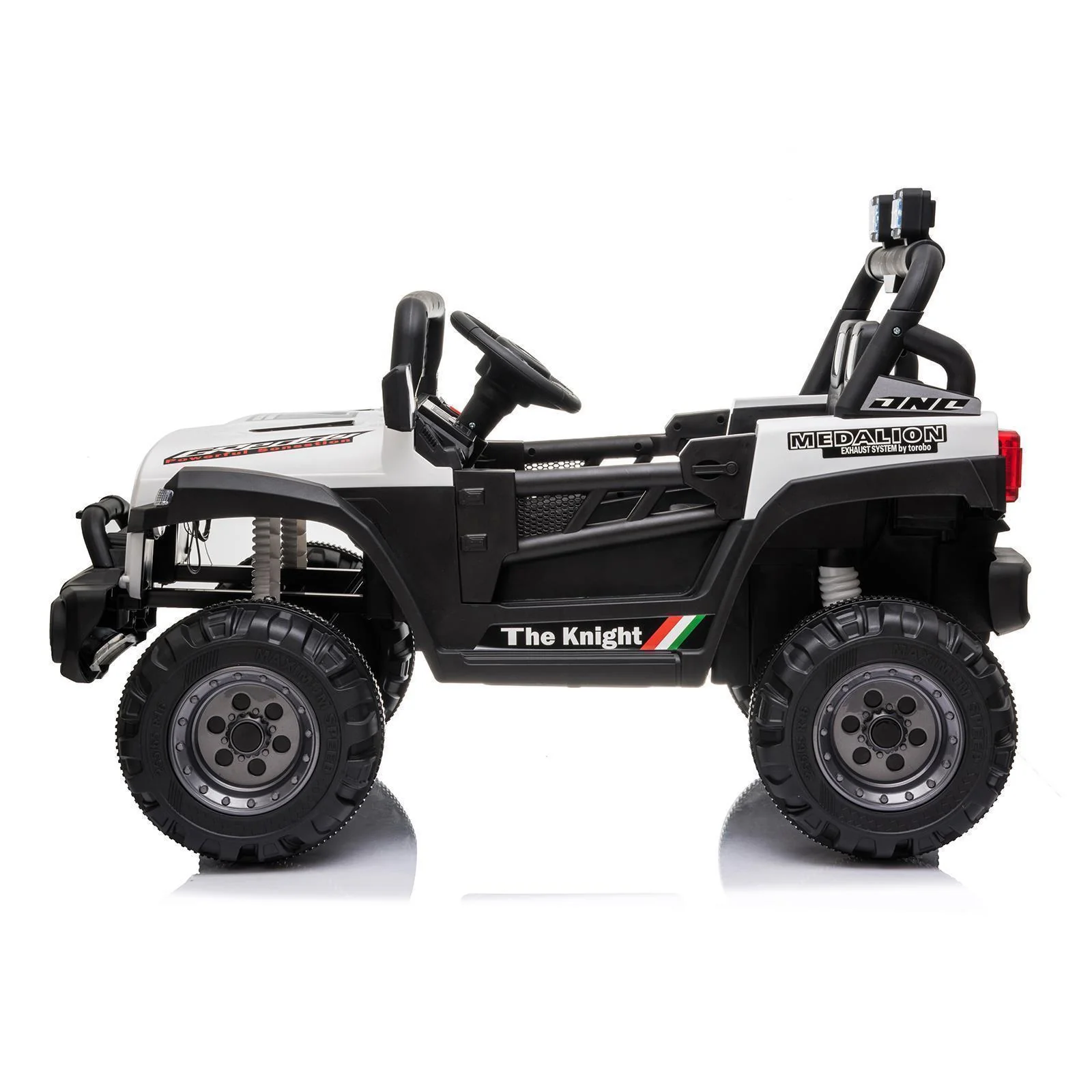 12V Battery Powered Ride On Truck with 2 Front LED Lights - Perfect Gift for Kids - Image 10
