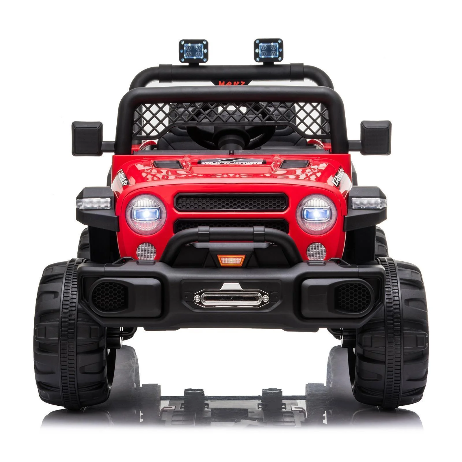 12V Battery Powered Ride On Truck with 2 Front LED Lights - Perfect Gift for Kids - Image 16