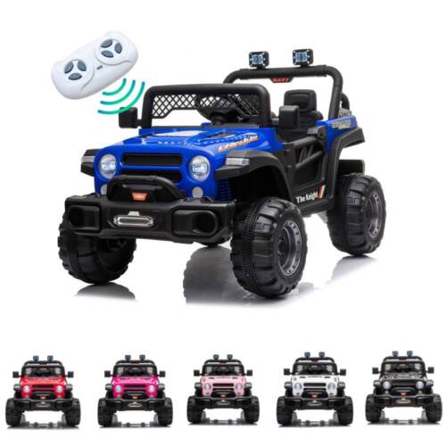 12V Battery Powered Ride On Truck with 2 Front LED Lights - Perfect Gift for Kids - Image 2