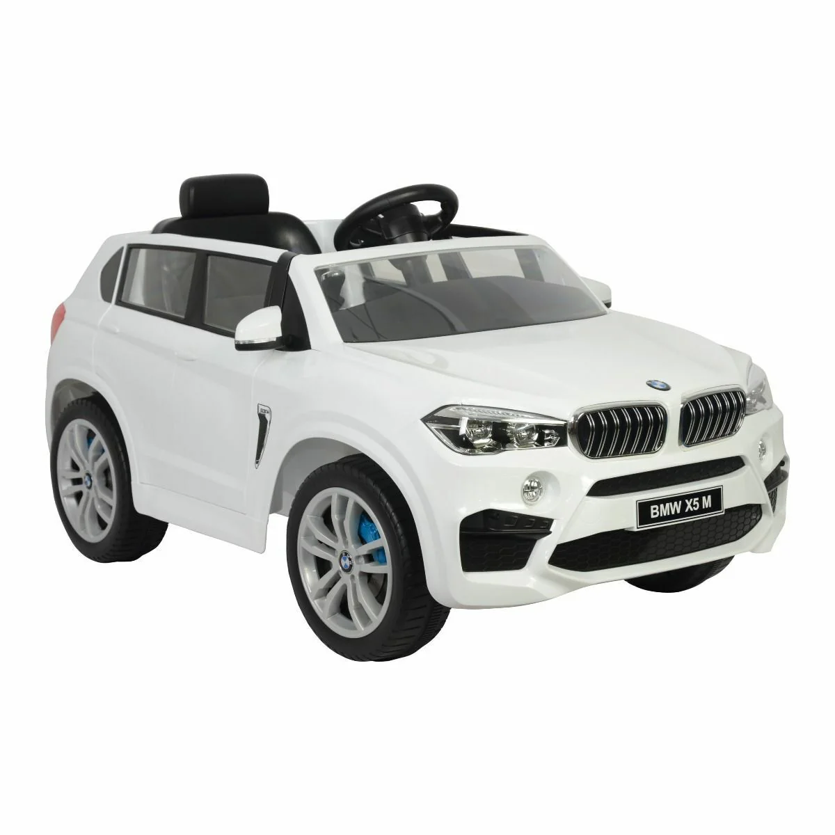 12V BMW X5M Electric SUV Ride-On Toy Car - White, Blue, or Red - Image 4