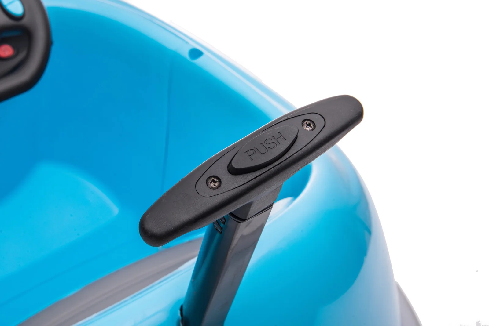 12V Kids Bumper Car with Dining Tray, USB Music, Safety Bumper, and Dual Motor - Image 8